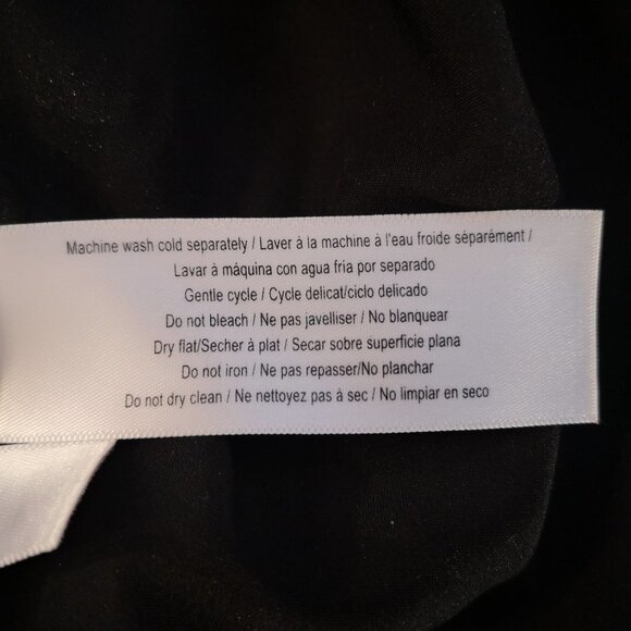 Jockey Person to Person Ladies Black Off Set Full Zipper Size 12 Jacket - Picture 7 of 11